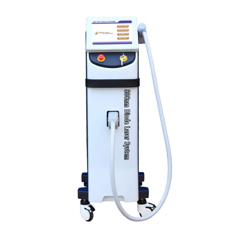 755nm 808nm 1064nm diode laser hair removal machine