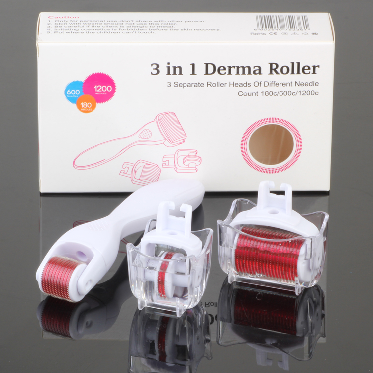 3in1 derma roller microneedle therapy