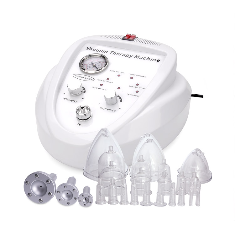 Breast enlargement therapy vacuum machine