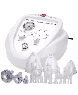 Breast enlargement therapy vacuum machine