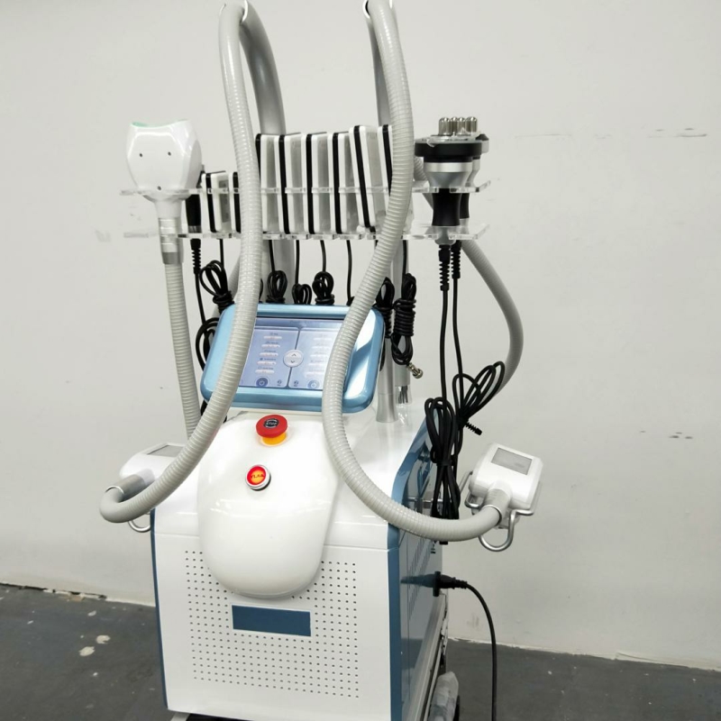 portable 360 angle cryolipolysis cavitation rf lipolaser